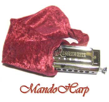 MandoHarp - Velvet Instrument Bag for Chromatic Harmonicas