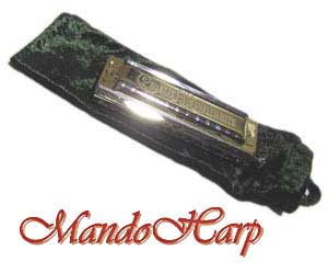 MandoHarp - Velvet Instrument Bag for Chromatic Harmonicas