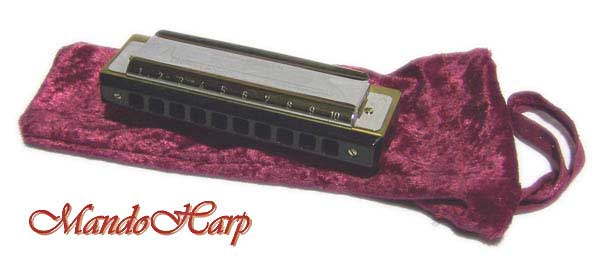 MandoHarp - Velvet Instrument Bags for Diatonic Harmonicas