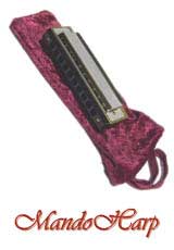 MandoHarp - Velvet Instrument Bags for Diatonic Harmonicas