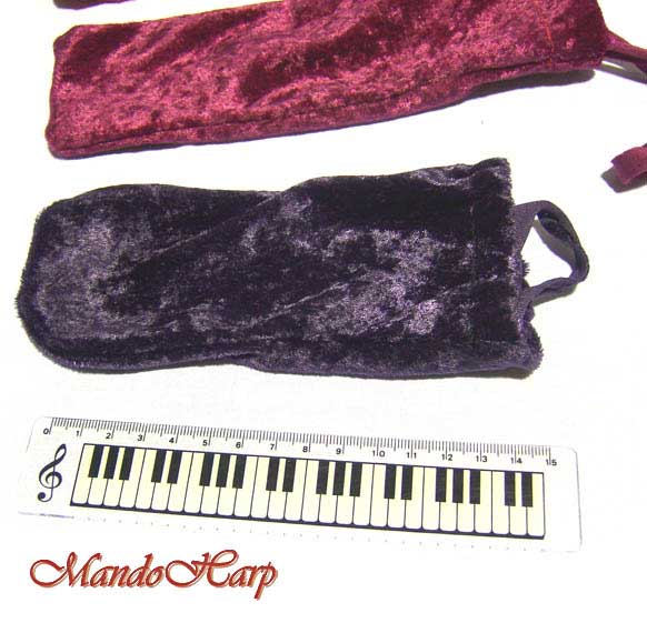 MandoHarp - Velvet Instrument Bags for Diatonic Harmonicas