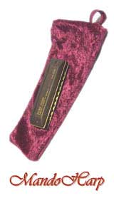 MandoHarp - Velvet Instrument Bags for Diatonic Harmonicas