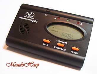Evolution Guitar/Bass and Chromatic Tuner (suitable for mandolin)