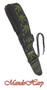 MandoHarp - Leaf Guitar Strap