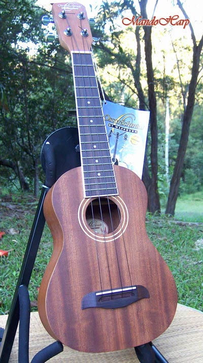 MandoHarp - Oscar Schmidt OU2 Concert Ukulele