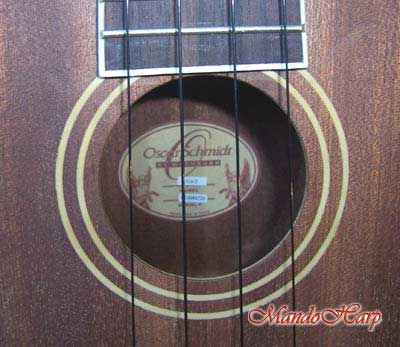 MandoHarp - Oscar Schmidt OU2 Concert Ukulele