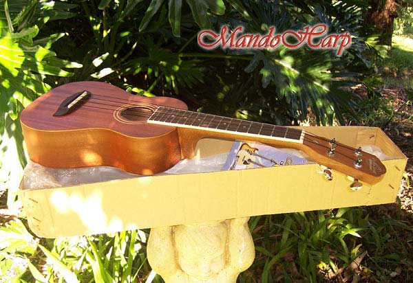 MandoHarp - Oscar Schmidt OU2 Concert Ukulele