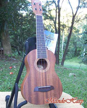 MandoHarp - Oscar Schmidt OU2 Concert Ukulele