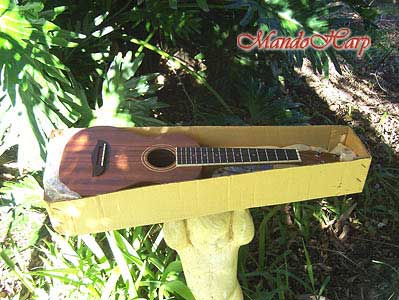 MandoHarp - Oscar Schmidt OU2 Concert Ukulele