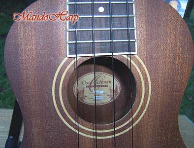 MandoHarp - Oscar Schmidt OU2 Concert Ukulele