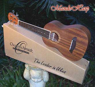 MandoHarp - Oscar Schmidt OU2 Concert Ukulele
