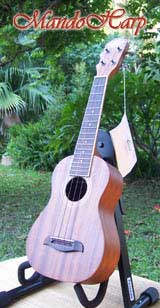 MandoHarp - Oscar Schmidt OU2 Concert Ukulele