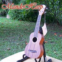 MandoHarp - Oscar Schmidt OU2 Concert Ukulele