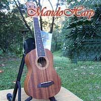 MandoHarp - Oscar Schmidt OU2 Concert Ukulele