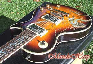 'Dragons' Hand-Made Les Paul Style 12-String Electric Guitar