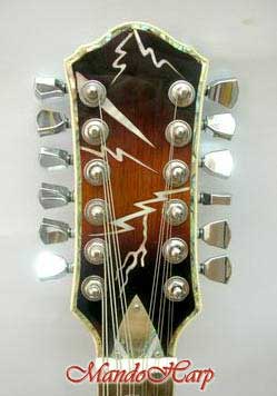 'Dragons' Hand-Made Les Paul Style 12-String Electric Guitar