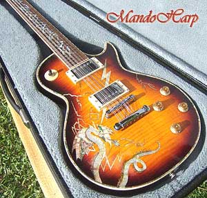 'Dragons' Hand-Made Les Paul Style 12-String Electric Guitar
