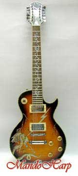 'Dragons' Hand-Made Les Paul Style 12-String Electric Guitar