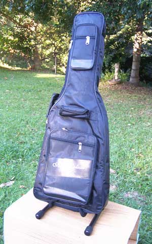 MandoHarp - 'Westfield Black SG' 6-String SG-Style Electric Guitar