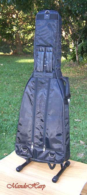 MandoHarp - 'Westfield Black SG' 6-String SG-Style Electric Guitar