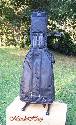 MandoHarp - 'Westfield Black SG' 6-String SG-Style Electric Guitar