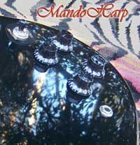 MandoHarp - 'Westfield Black SG' 6-String SG-Style Electric Guitar