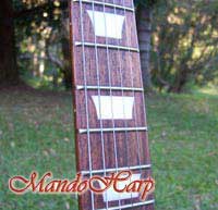 MandoHarp - 'Westfield Black SG' 6-String SG-Style Electric Guitar