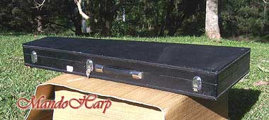 MandoHarp - 'Rotor' - Hand-Made Inlaid 6-Str Electric Guitar