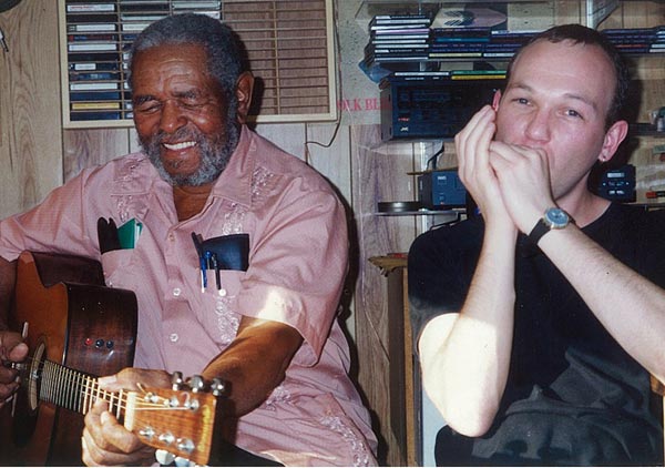 Ian Collard playing with Brownie McGhee