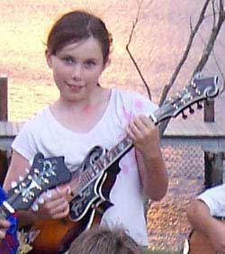 Katarine with an F-5