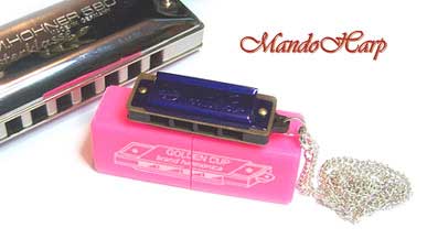 MandoHarp - Miniature Harmonica with Neck Chain