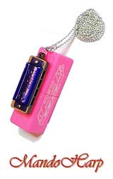 MandoHarp - Miniature Harmonica with Neck Chain