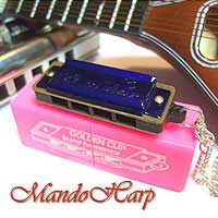 MandoHarp - Miniature Harmonica with Neck Chain
