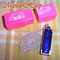 MandoHarp - Miniature Harmonica with Neck Chain