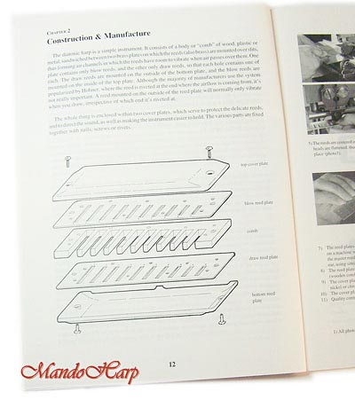 MandoHarp - Hohner Steve Baker 'Harp Handbook' - Includes Audio Cassette & CD