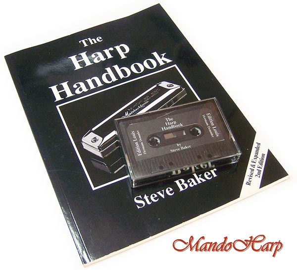 MandoHarp - Hohner Steve Baker 'Harp Handbook' - Includes Audio Cassette & CD