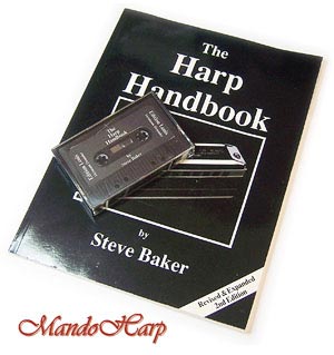 MandoHarp - Hohner Steve Baker 'Harp Handbook' - Includes Audio Cassette & CD