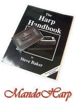 MandoHarp - Hohner Steve Baker 'Harp Handbook' - Includes Audio Cassette & CD