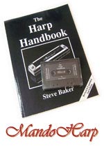 MandoHarp - Hohner Steve Baker 'Harp Handbook' - Includes Audio Cassette & CD