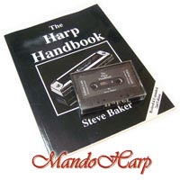 MandoHarp - Hohner Steve Baker 'Harp Handbook' - Includes Audio Cassette & CD