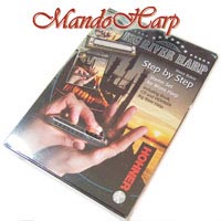 MandoHarp - Hohner Steve Baker 'Step by Step' Starter Set for Blues Harp - Includes Course Book, CD and Hohner Big River Harmonica