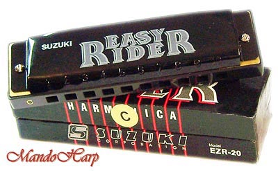 MandoHarp - Suzuki Diatonic Harmonica - EZR-20 Easy Rider