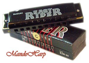 MandoHarp - Suzuki Diatonic Harmonica - EZR-20 Easy Rider