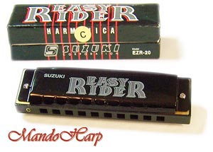 MandoHarp - Suzuki Diatonic Harmonica - EZR-20 Easy Rider