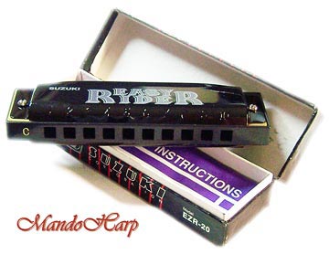 MandoHarp - Suzuki Diatonic Harmonica - EZR-20 Easy Rider