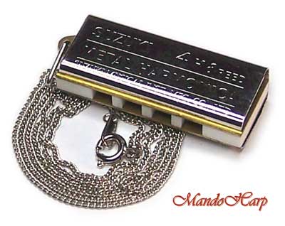 MandoHarp - Miniature Harmonica with Neck Chain
