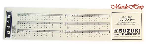 MandoHarp - Miniature Harmonica with Neck Chain