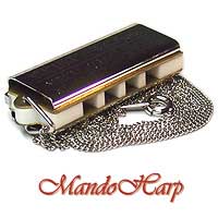 MandoHarp - Miniature Harmonica with Neck Chain