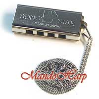 MandoHarp - Miniature Harmonica with Neck Chain