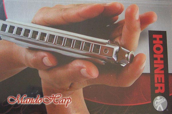 MandoHarp - Hohner 'Step by Step' Chromatic Instruction Set - Includes Course Book, CD and Hohner Super Chromonica